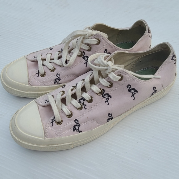 CONVERSE Chuck Taylor lavender flamingo printed Sneakers - Picture 2 of 10